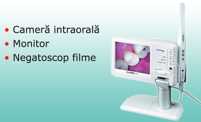 Tricam Monitex - Camera intraorala + Negatoscop Tricam Monitex - Camera intraorala + Negatoscop